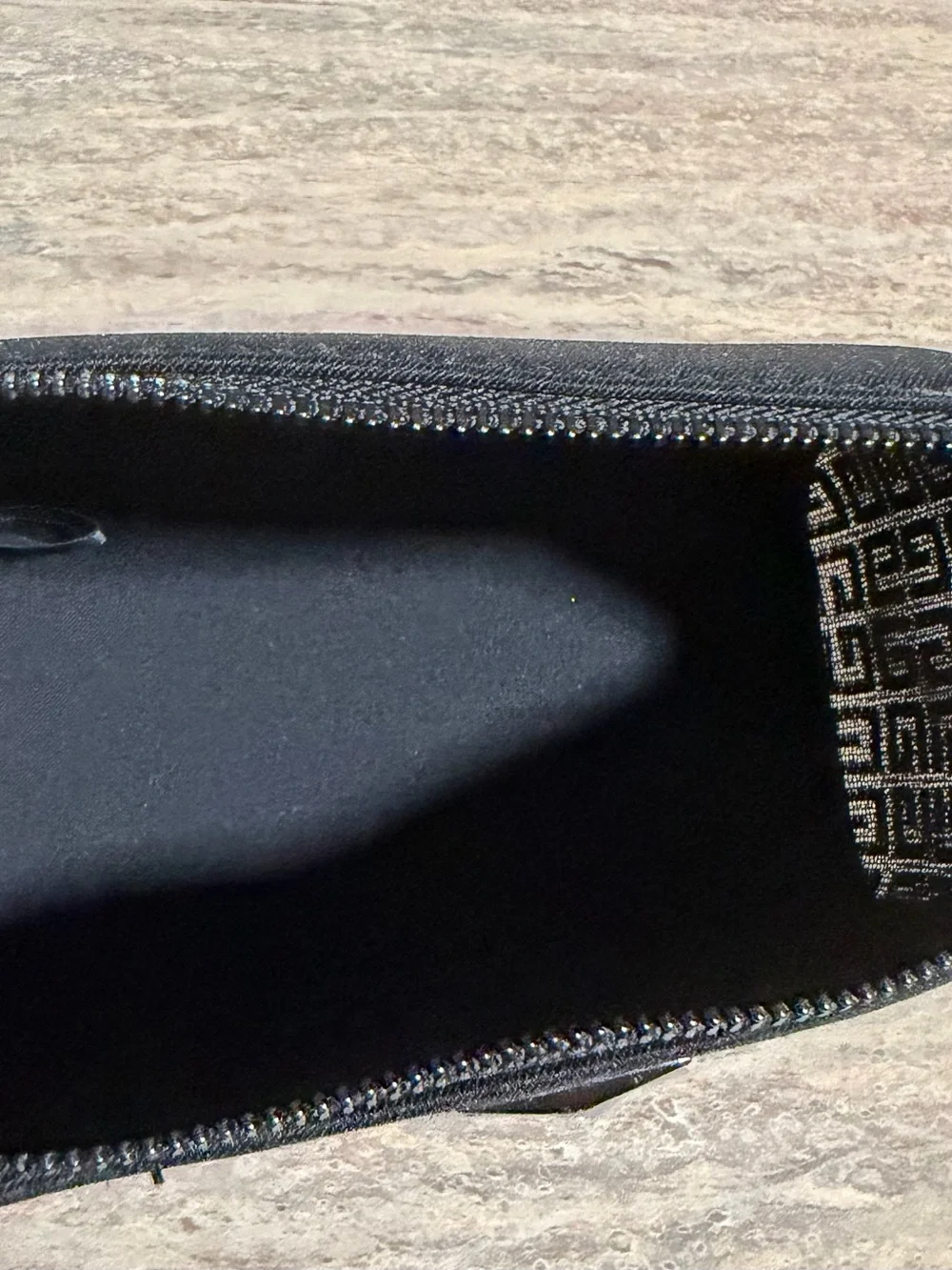 NWOT Givenchy Parfums Black Cosmetic Bag/ Pouch